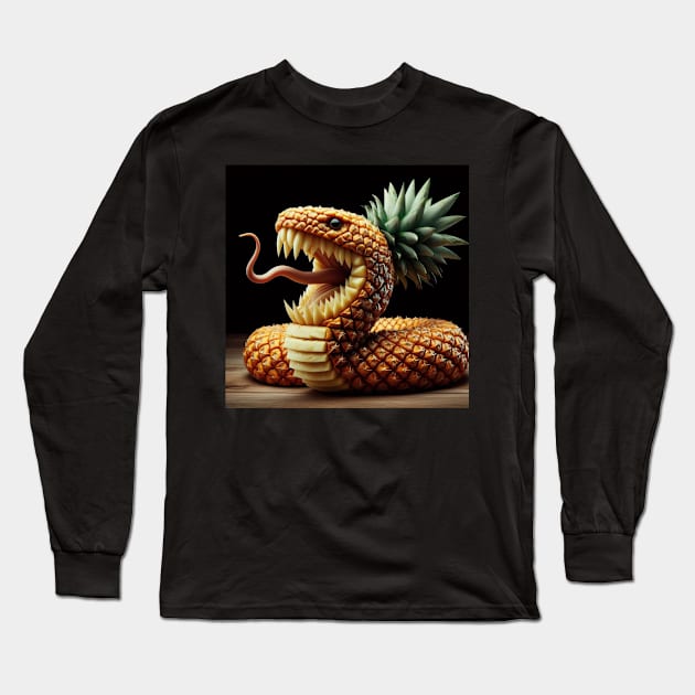 Snake Fruit VI Long Sleeve T-Shirt by sonnycosmics